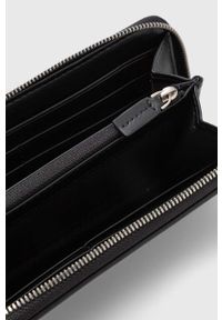 Calvin Klein Jeans portfel damski kolor czarny. Kolor: czarny #4