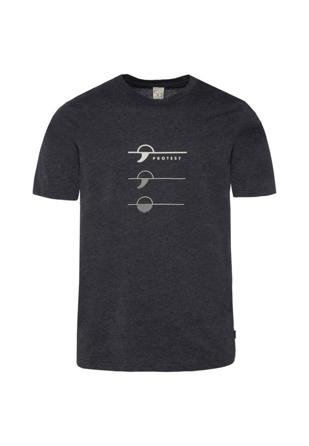 Koszulka męska Protest PRTARMANN. Kolor: czarny. Sport: turystyka piesza