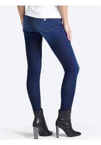 Guess Jeansy Curve X W93AJ2 D3BP3 Granatowy Skinny Fit. Kolor: niebieski. Materiał: jeans #2