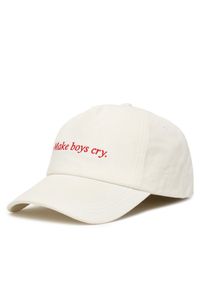 Hugo - Czapka z daszkiem HUGO. Kolor: biały #1