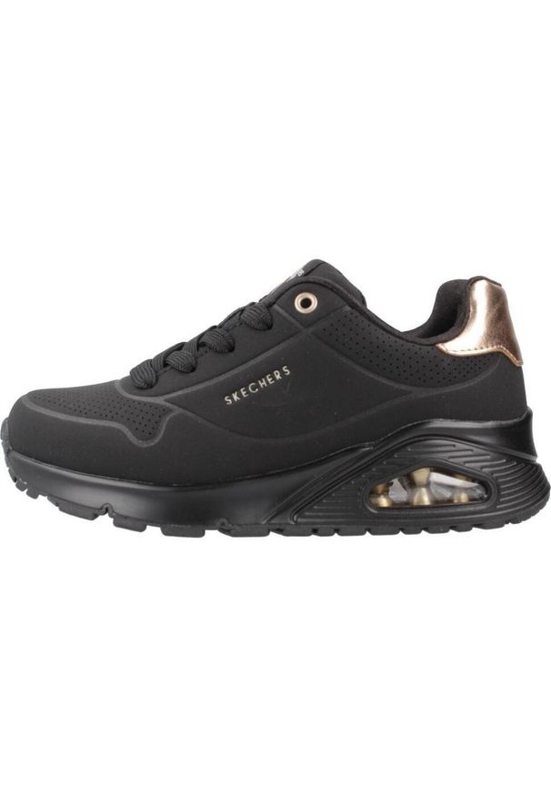 skechers - Tenisówki Skechers Model Uno Gen1 Kolor Czarny. Kolor: czarny. Materiał: tkanina, syntetyk
