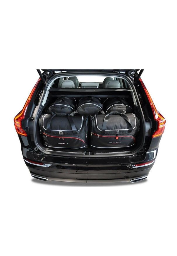 KJUST - Torby Do Bagażnika Volvo Xc60 2017+ 5Szt Kjust. Kolor: czarny. Styl: sportowy