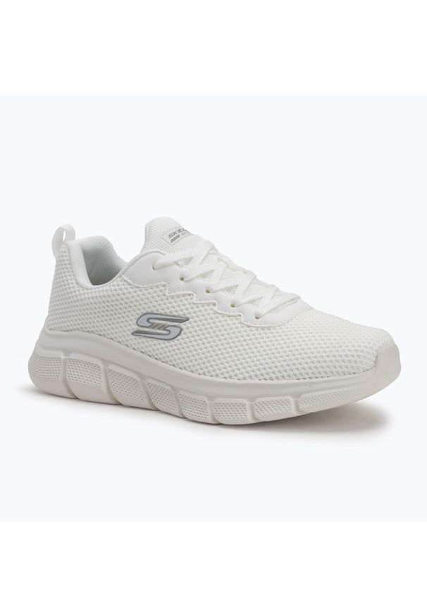 skechers - Buty męskie SKECHERS Bobs B Flex Chill Edge off. Kolor: biały