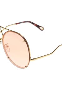 Chloe - CHLOE - Okulary przeciwsłoneczne. Kolor: różowy, wielokolorowy, fioletowy. Materiał: materiał. Wzór: gradientowy #3