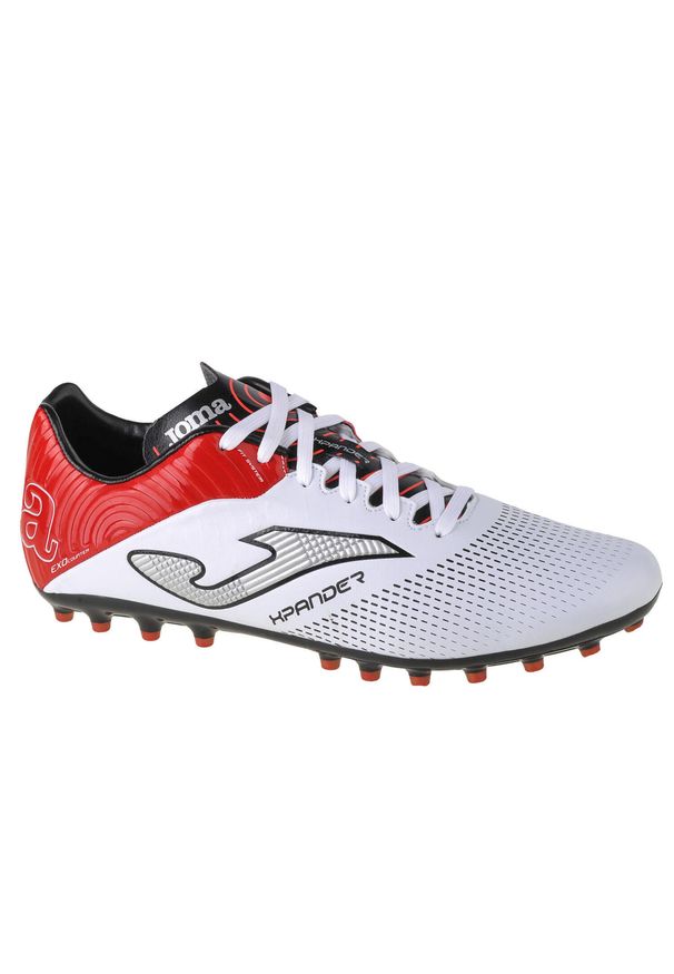 Buty piłkarskie - korki męskie, Joma Xpander 2202 AG. Kolor: biały. Sport: piłka nożna