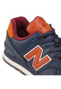 New Balance Sneakersy ML574OMC Granatowy. Kolor: niebieski. Materiał: skóra. Model: New Balance 574 #8