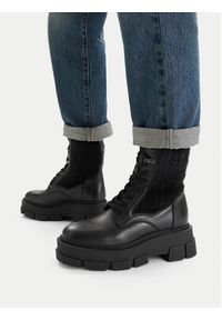 Badura Trzewiki AGUEDA-2605 Czarny. Kolor: czarny. Materiał: materiał #6
