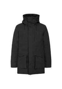 Parka Didriksons Akilles. Kolor: czarny. Sezon: zima #1