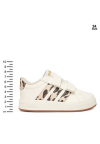 Adidas - adidas Sneakersy Grand Court 3.0 KJ4831 Biały. Kolor: biały. Materiał: skóra #2