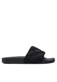 Karl Lagerfeld - KARL LAGERFELD Klapki KL80949 Czarny. Kolor: czarny. Materiał: materiał