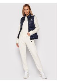 Adidas - adidas Bezrękawnik Essentials Down Vest GT9137 Granatowy Regular Fit. Kolor: niebieski. Materiał: syntetyk. Długość rękawa: bez rękawów