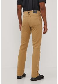 Wrangler - Spodnie ATG. Okazja: na co dzień. Kolor: beżowy. Materiał: tkanina, bawełna, materiał, elastan. Wzór: gładki. Styl: casual #2