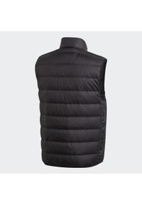 Adidas - Essentials Down Vest. Kolor: czarny. Długość rękawa: bez rękawów