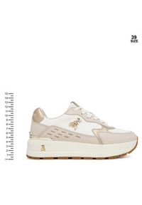 Patrizia Pepe Sneakersy PPJ917.27 Biały. Kolor: biały. Materiał: skóra #5