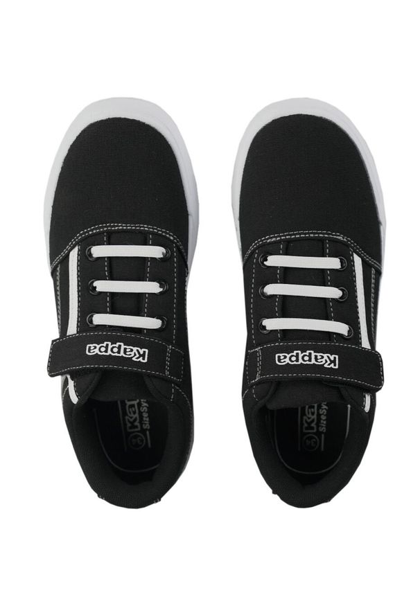 Buty sportowe dziecięce Kappa Chose Sun. Kolor: czarny. Materiał: materiał, syntetyk, tkanina