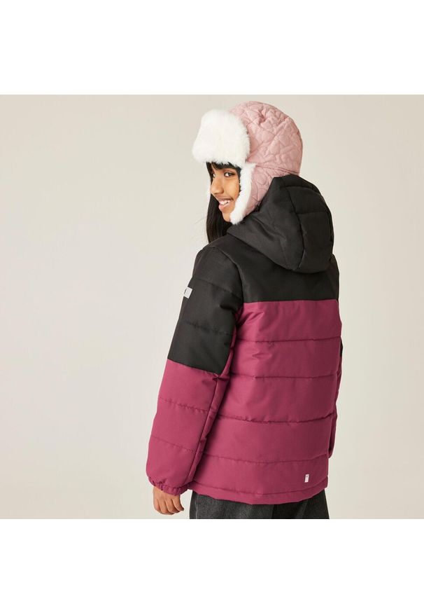 Regatta - Kurtka dziecięca zimowa ocieplana Lofthouse. Kolor: czarny. Materiał: puch. Sezon: zima. Styl: sportowy