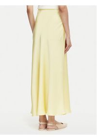 Vero Moda Spódnica maxi Livia 10350079 Żółty jasny Regular Fit. Kolor: żółty. Materiał: satyna #2