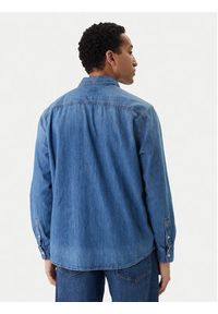 Tommy Jeans Koszula jeansowa DM0DM23028 Niebieski Relaxed Fit. Kolor: niebieski. Materiał: bawełna #2