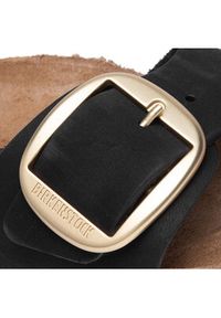 Birkenstock Klapki Madrid Big Buckle 1023373 Czarny. Kolor: czarny. Materiał: nubuk, skóra #7
