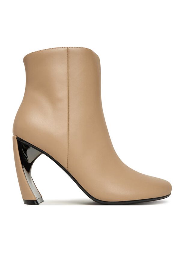 United Nude Botki Zuma Bootie Hi 1095293216 Beżowy. Kolor: beżowy. Materiał: skóra