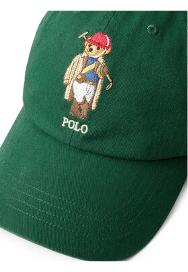 Polo Ralph Lauren Czapka z daszkiem 710A13275001 Zielony. Kolor: zielony. Materiał: bawełna