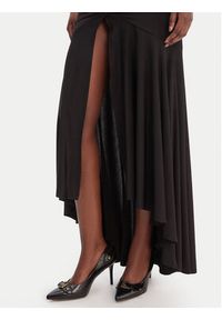 Just Cavalli Sukienka koktajlowa 80PAOB01 CJB04 Czarny Slim Fit. Kolor: czarny. Materiał: syntetyk. Styl: wizytowy #2