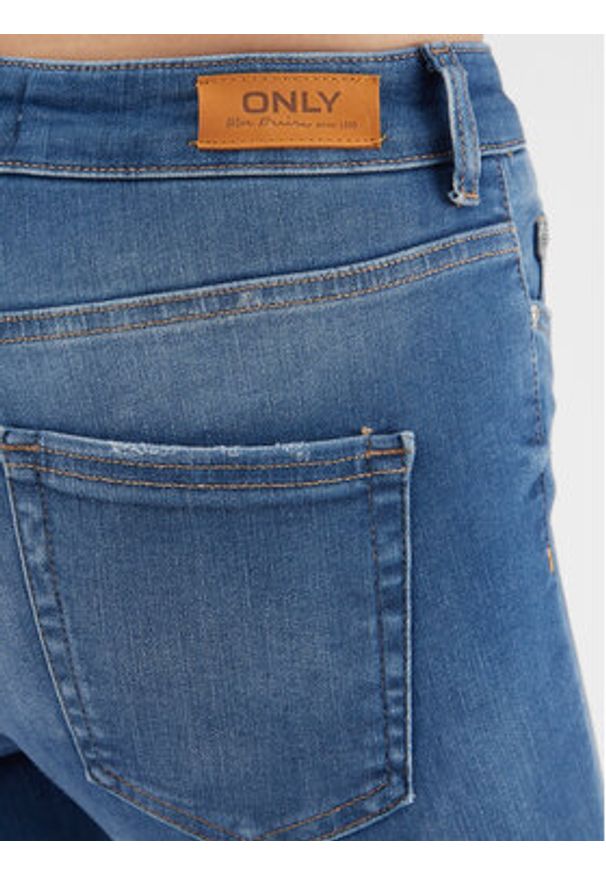 only - ONLY Jeansy 15282335 Niebieski Skinny Fit. Kolor: niebieski