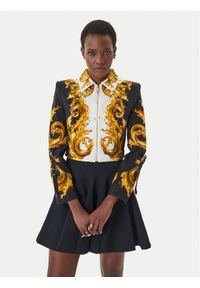 Versace Jeans Couture Marynarka 80HAS47P ES162 Kolorowy Slim Fit. Materiał: bawełna. Wzór: kolorowy #1