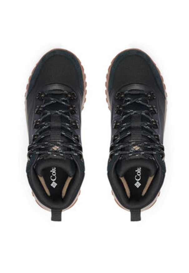 columbia - Columbia Trzewiki Burnsider™ Waterproof 2128841 Czarny. Kolor: czarny. Materiał: materiał