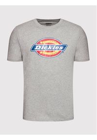 Dickies T-Shirt Icon Logo DK0A4XC9GYM1 Szary Regular Fit. Kolor: szary. Materiał: bawełna