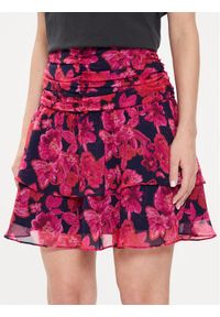 Morgan Spódnica mini 241-JUANE.F Różowy Regular Fit. Kolor: różowy. Materiał: syntetyk #1