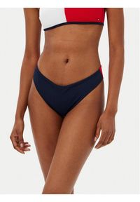 TOMMY HILFIGER - Tommy Hilfiger Dół od bikini UW0UW05838 Niebieski. Kolor: niebieski. Materiał: syntetyk #1