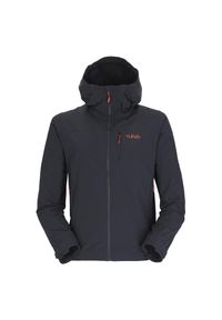 Kurtka softshell męska Rab Torque. Kolor: wielokolorowy. Materiał: softshell. Sport: turystyka piesza