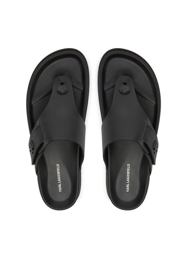 Karl Lagerfeld - Japonki KARL LAGERFELD. Kolor: czarny