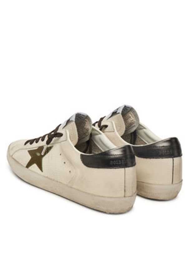 GOLDEN GOOSE - Golden Goose Sneakersy Super-Star Classic With List GMF00101,F007516,83112 Biały. Kolor: biały. Materiał: skóra