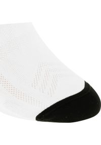 VAN RYSEL - Skarpetki rowerowe B'Twin 500. Kolor: czarny, wielokolorowy, biały. Materiał: poliamid, elastan. Wzór: ze splotem. Sport: kolarstwo #2