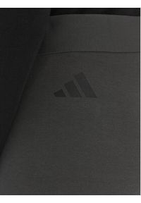 Adidas - adidas Legginsy Future Icons 3-Stripes KD7667 Szary Slim Fit. Kolor: szary. Materiał: bawełna #3