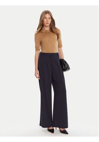 BOSS Sweter Fidenka 50545015 Beżowy Regular Fit. Kolor: beżowy. Materiał: wełna #3