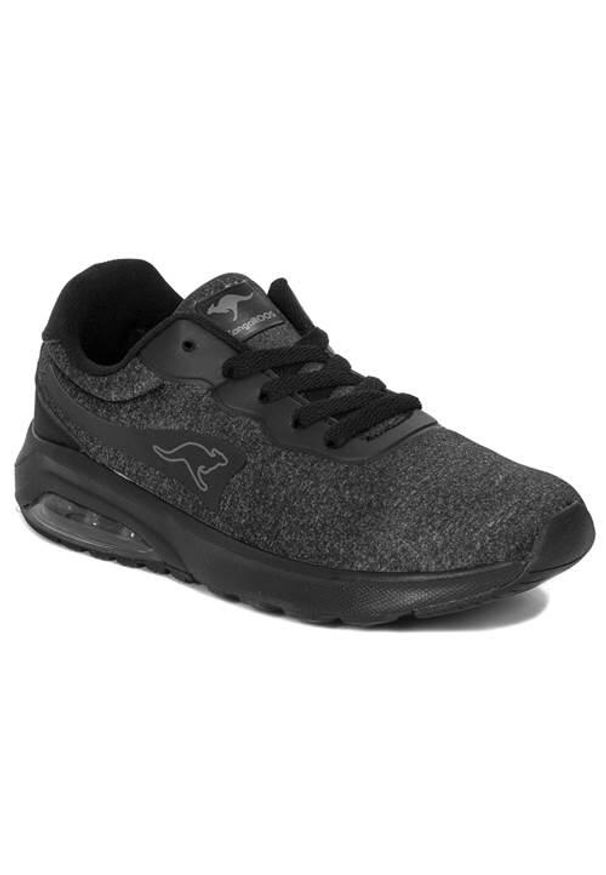Buty do chodzenia damskie KangaRoos 393015500. Zapięcie: sznurówki. Kolor: czarny. Materiał: syntetyk, materiał. Szerokość cholewki: normalna. Sport: turystyka piesza