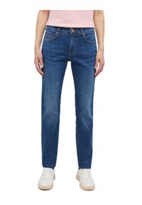 Damskie Spodnie jeansowe Mustang Style Crosby Relaxed Slim Denim Blue 1014314 5000 682