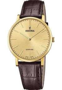 Zegarek Festina Zegarek męski Festina F20016-2 brązowy. Kolor: brązowy #1