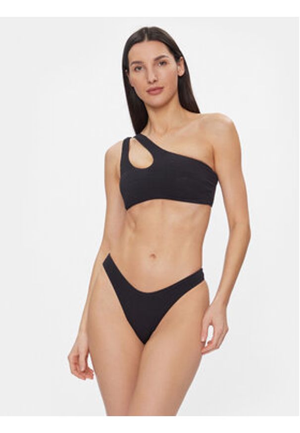 Seafolly Góra od bikini Sea Dive 31454-861 Czarny. Kolor: czarny. Materiał: syntetyk