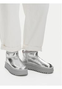 Eva Minge Śniegowce EO-NIKI-TS6304-01 Srebrny. Kolor: srebrny. Materiał: skóra, syntetyk #5