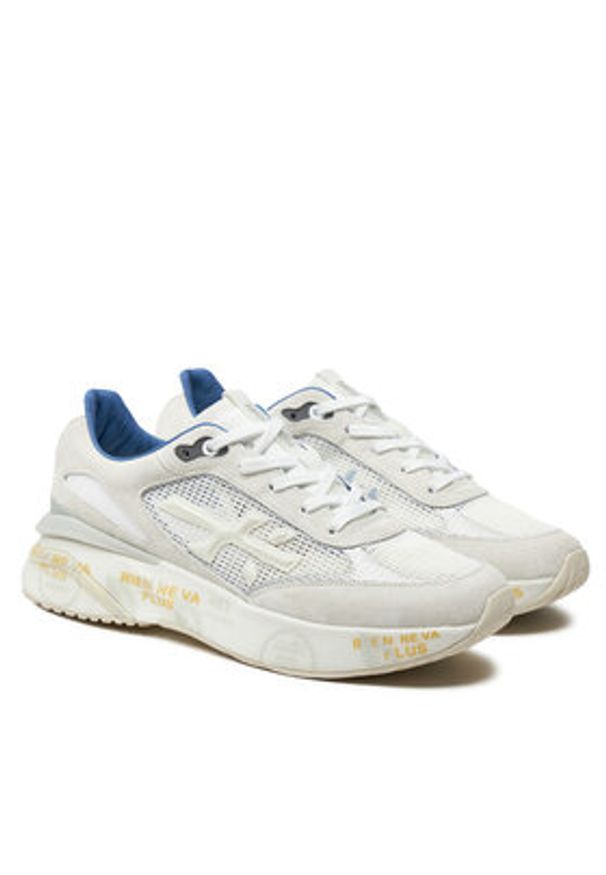 Premiata Sneakersy Moerun VAR 6732 Écru. Materiał: materiał