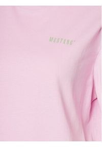 Mustang T-Shirt Floris 1014971 Różowy Regular Fit. Kolor: różowy. Materiał: bawełna