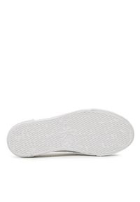 Calvin Klein Jeans Tenisówki Bold Vulc Flatf Slipon Wn YW0YW01040 Biały. Kolor: biały. Materiał: materiał #3