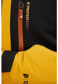 Protest kurtka narciarska Prtgooz kolor żółty. Kolor: żółty. Materiał: materiał. Sezon: zima. Sport: narciarstwo #3