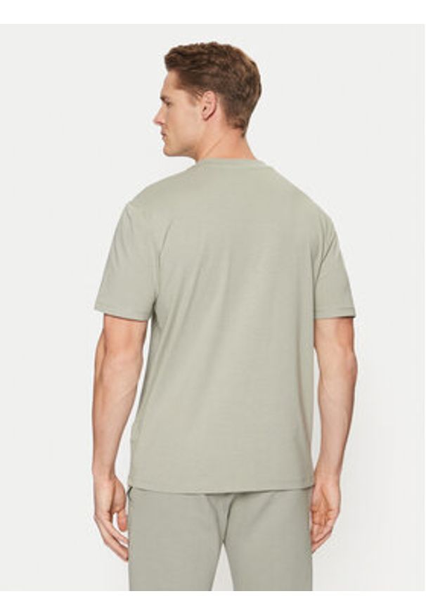 Guess T-Shirt Z2YI12 JR06K Zielony Regular Fit. Kolor: zielony. Materiał: bawełna