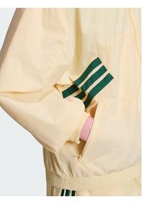 Adidas - adidas Bluza Cutline Tracktop KR7280 Kremowy Regular Fit. Kolor: kremowy. Materiał: syntetyk #4