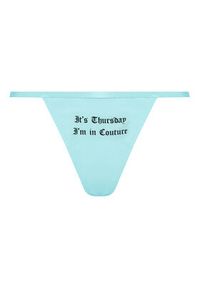 Juicy Couture Komplet 7 par stringów JCTTH225955 Kolorowy. Materiał: syntetyk. Wzór: kolorowy